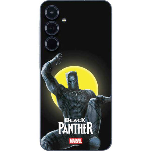 Marvel Black Panther Moon light Galaxy A55 5G Skin
